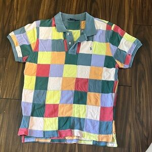 Ralph Lauren Multicolor Checkered Polo Shirt